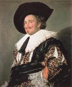 Frans Hals the laughing cavalier oil painting on canvas